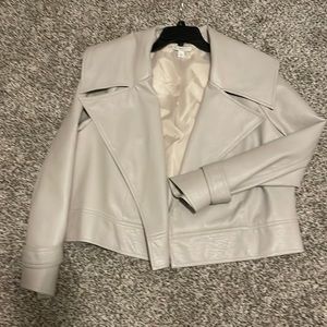 Faux leather jacket in excellent condition. Only worn once.